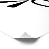 100 days of school celebration glossy perfect poster (Hoek)