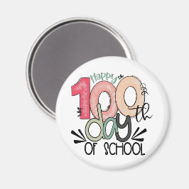 100 days of school celebration magneet