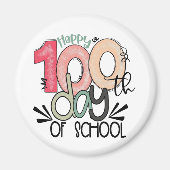 100 days of school celebration magneet (Voorkant)