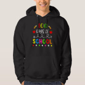 100 Days Of School Celebration Outfit For Adults B Hoodie (Voorkant)