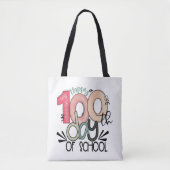 100 days of school celebration  tote bag (Voorkant)