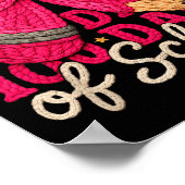 100 Days Of School Crochet Bow Pencil 100th Day Of Poster (Hoek)