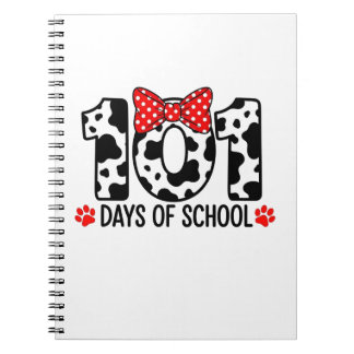 100 Days of School Dalmatian Dog Boy Kid 100th Day Notitieboek