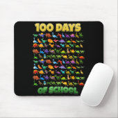 100 Days Of School Dinosaur 100 Days Smarter Muismat (Met muis)