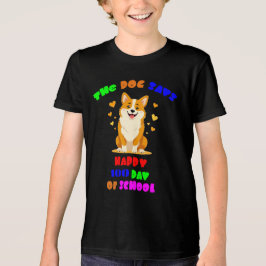 100 Days of School: een pawsome viering met onze Tri-Blend Shirt