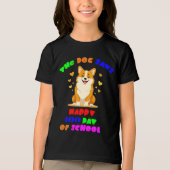 100 Days of School: een pawsome viering met onze Tri-Blend Shirt (Voorkant)