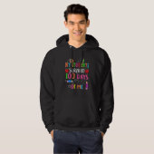 100 Days Of School For Teacher My Students Survive Hoodie (Voorkant volledig)