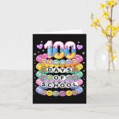 100 Days Of School Friendship Bracelets 100 Days S Kaart (Gele Bloem)