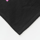 100 Days Of School Girls Coquette Bow 100th Day Of Fleece Deken (Hoek)