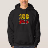 100 Days Of School Group Cute Bees Funny Teachers  Hoodie (Voorkant)