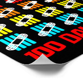100 Days Of School Kids 100th Day Of School Costum Poster (Hoek)