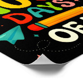 100 Days Of School My Teacher Survived 100 Days Of Poster (Hoek)