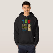 100 Days Of School No Prob-llama Cute Alpaca Stude Hoodie (Voorkant volledig)