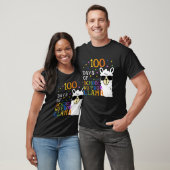 100 Days Of School No Prob llama Llama Teacher 100 T-shirt (Unisex)