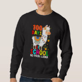 100 Days Of School No Prob-llama Llama Teacher And Trui (Voorkant)