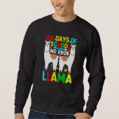 100 Days Of School No Prob-llama Llama Teacher And Trui (Voorkant)