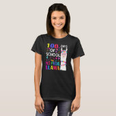 100 Days Of School No Prob Llama Llama Teacher Stu T-shirt (Voorkant volledig)