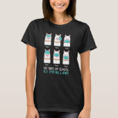 100 Days of School No Probllama Llama 100th Day Ki T-shirt (Voorkant)