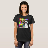 100 Days Of School No Probllama Shirts, Teacher Ll T-shirt (Voorkant volledig)