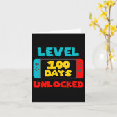 100 Days of School ontgrendeld 100th Day Video Gam Kaart (Gele Bloem)