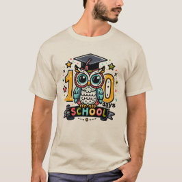 100 Days of School Owl T-shirt