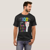 100 Days Of School Shirt No Probllama Llama 100Th  (Voorkant volledig)