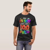 100 Days of School Smarter Teacher 100th Day of 6t T-shirt (Voorkant volledig)