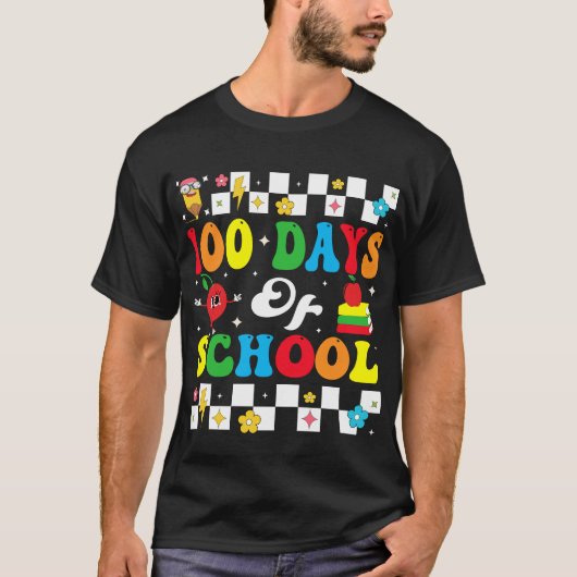 100 Days Of School T-Shirt (Voorkant)