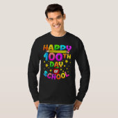 100 Days Of School Teacher 100th Day Of School 1 T-shirt (Voorkant volledig)