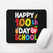 100 Days Of School Teacher And Student Muismat (Met muis)