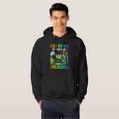 100 Days of School Video Games Level Unlocked Game Hoodie (Voorkant volledig)