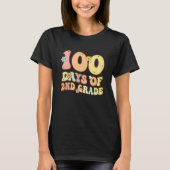 100 Days Of Second Grade Teacher 100th Day Of Scho T-shirt (Voorkant)
