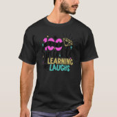 100 Days of Sparkle Learning and Laughs 100th Day  T-shirt (Voorkant)