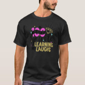 100 Days of Sparkle Learning and Laughs 100th Day  T-shirt (Voorkant)