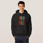 100 Days Out Of This World  Student Teacher Hoodie (Voorkant volledig)