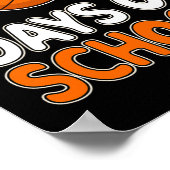 100 Days School Sketll Shirt For Kids Student 100t Poster (Hoek)