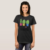 100 Days Sharper Cactus 100 Days Of School T-shirt (Voorkant volledig)