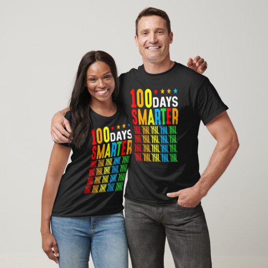100 Days Smarter Counting By 5's 100th Day Of Scho T-shirt (Unisex)