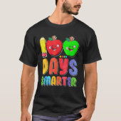 100 Days Smarter Cute 100 Days Of School Teacher K T-shirt (Voorkant)