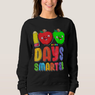100 Days Smarter Cute 100 Days Of School Teacher K Trui