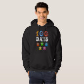 100 Days Smarter For Girls Teachers 100th Day Of S Hoodie (Voorkant volledig)