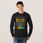 100 Days Smarter Happy 100th Day Of School Student T-shirt (Voorkant volledig)