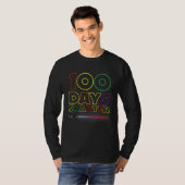 100 Days Smarter Kids 100 Days Of School 100th Day T-shirt (Voorkant volledig)