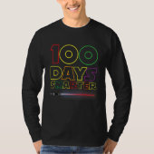 100 Days Smarter Kids 100 Days Of School 100th Day T-shirt (Voorkant)