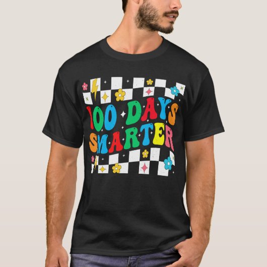 100 Days Smarter Of SchoolT-Shirt T-shirt (Voorkant)