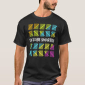 100 Days Smarter School Celebration 100 Days Of Sc T-shirt (Voorkant)