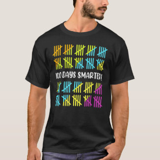 100 Days Smarter School Celebration 100 Days Of Sc T-shirt