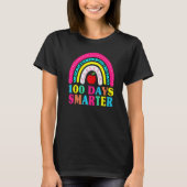 100 Days Smarter Teacher Or Student 100th dayLeopa T-shirt (Voorkant)