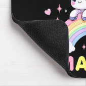 100 Days Smarter Unicorrn 100th Day Of School Kids Muismat (Hoek)