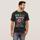 100 Days Sprinkled With Fun 100 Days Of School Tea T-shirt (Voorkant volledig)